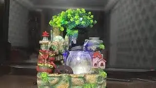 Живой звук и видео водопада домашний водопад успокайши звук воды и видео
