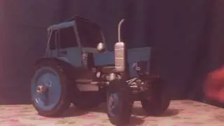 мтз 82 из дерева
