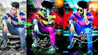 HDR effect + Change Background | Color Grading | Picsart editing tutorial