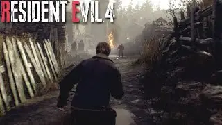 Resident Evil 4 Remake Chainsaw Demo Gameplay PC