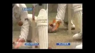 The Shane Warne Mystery Delivery... Slider or Not?
