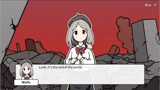 Otaku's Adventure - All Endings of Waifu's Route + 1st, 2nd and 3rd Ending