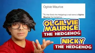 Sonic's REAL Name | Suarez Digital Prime: One Million