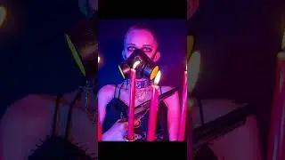 fire, mask, p*stol we're ready to dance dance dance