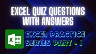 Excel Quiz Questions with Answers Part-1 | Excel for Beginners | Tech NS Arena