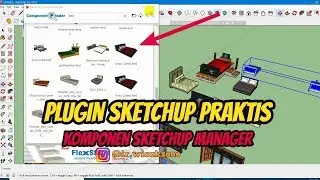 Plugin Sketchup yang Powerfull | Component Finder
