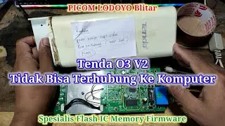 Tenda O3 V2 Router Cannot Connect to PICOM LODOYO Blitar Computer