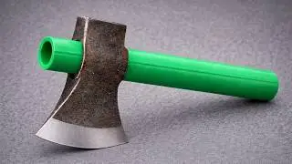 How to make a hammer handle from PVC pipe Simple and effective at home | Inventor Ideas