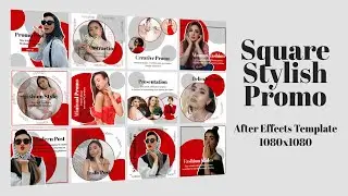 After Effects Template # Square Stylish Promo