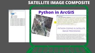 Using Python | Single  Band To Composite Band | ArcPy in ArcGIS | Satellite Image | For Beginners
