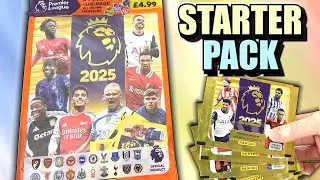 *NEW* PANINI PREMIER LEAGUE 2025 STARTER PACK OPENING | New Sticker Collection | Album Tour