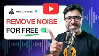 Make Your Audio SOUND 100% BETTER | Remove Background Noise for Free