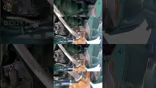 Steering & Fuel Pump pada engine volvo truck #volvotrucks #automobile #shorts short