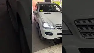 Mercedes ML 350 улучшении света фар ! Установка двух чиповые #билед #vip #автоэлектрик 7(928)1112002