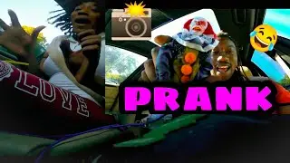 Insane Clown PRANK  On My Top Door to Door Sales Lady 😲 Top Pranks 2021