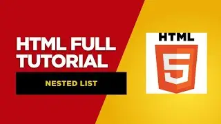 Nested List In HTML Explained With Examples | Day - 3 | HTML Tutorial For Beginner |