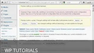 Video 60   How to Install and Configure W3 Total Cache Plugin