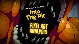 How FNAF Into The Pit NAILS PIXEL ART!