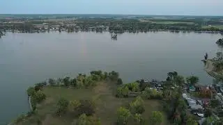 Indian Lake Fly over Test 1:  Low light sunset