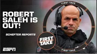 🚨 BREAKING! 🚨 Adam Schefter addresses Robert Saleh BEING OUT at Jets head coach | First Take