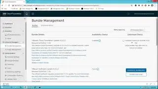 VMware Cloud Foundation Downloading Update Bundles