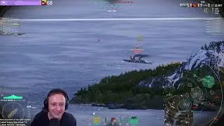 W. Virginia 44 - strong secondaries and main guns