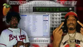 HOW TO MAKE PLUGG BEAT FOR DIEGO MONEY [MexikoDro x StoopidXool type beat tutorial] | Hugee Boy