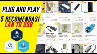 LAN to USB terbaik Gigabit cocok untuk STB OpenWRT