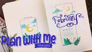 February 2021 | Plan With Me | 2021 Bullet Journal Setup
