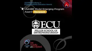 ECU's Miller School of Entrepreneurship | USASBE 2021 Model Emerging Program Recipient