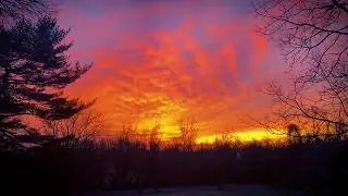 Sun Rising Over Harmony Farms