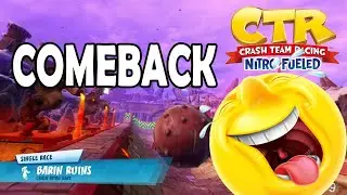 FUNNIEST CTR COMEBACK EVER! Barin Ruins (hilarious)