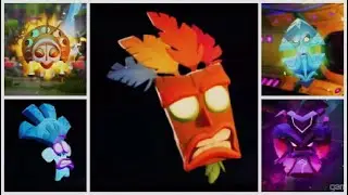 Crash Bandicoot 4 - All Masks - Sound Effects