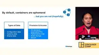 Storing is Boring: Managing Persistant Storage - Phoebe Goh (NetApp)