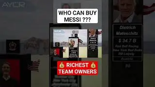 #Richest #sport #team #owners #ronaldo #benzema #messi #comparison #data #viral
