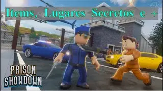 Itens, Lugares Secretos e Mais no PrisonShowdown - Roblox 2024