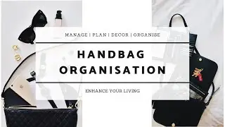 HANDBAG ORGANISATION | LADIES PURSE ORGANISATION | DIY INSIDE HANDBAG