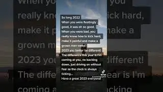 So long 2022! 