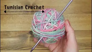 My Favorite Tunisian Crochet Pattern. Detailed Tutorial