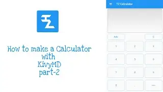 How to make a Android Calculator with KivyMD | Part-2 | #kivymd | #pydroid3 | CodeWithHN