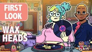 My First Day at a Quirky Record Store 🎶 | Wax Heads First Look Cozy Shop Simulator