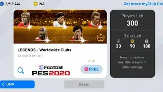 PES 2020 || FREE LEGEND || Free Legend Box Draw 😍