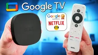Novo ONN 4k Streaming Box com GOOGLE TV - MELHOR que o CHROMECAST?