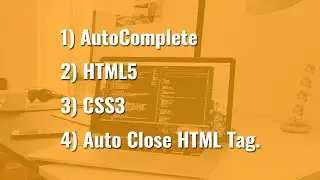 Auto Complete, HTML5, CSS3, Auto Complete HTML Tag use and install in sublime text 3