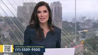 🔵 Bom Dia SP indo e voltando do intervalo (24/08/2026)