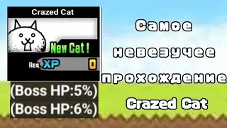 Самое невезучее прохождение Crazed Cat | (The Battle Cats)