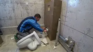 Установил Всю Сантехнику в Санузле Домика в Деревне