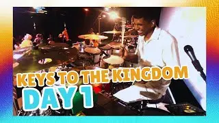 LIVE AT SILOAM  - Keys To The Kingdom Conference Day 1 Drum POV - Jordan Sunnasy
