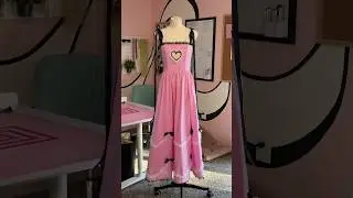 Finished making my CAKE inspired dress! Part 3 