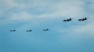 Theodore Roosevelt Carrier Strike Group Returns to South China Sea